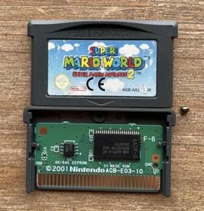 Super Mario Advance 2 Super Mario World Nintendo Gameboy Advance Game, GENUINE! - Picture 1 of 5