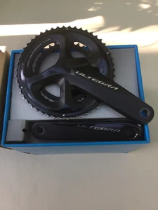 Shimano Ultegra FC-R8000 50-34T 172.5mm Compact Chainset Black - Picture 1 of 17