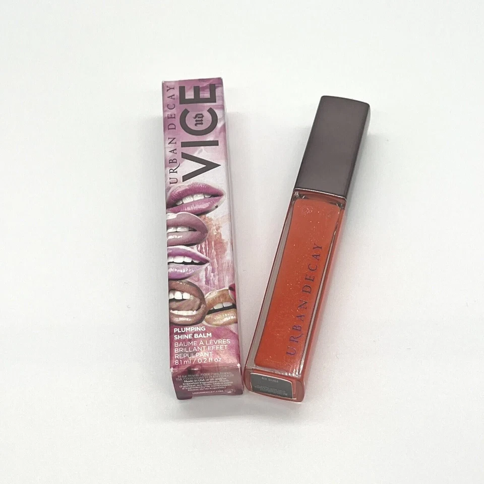 Bálsamo labial Urban Decay Vice Plumping Shine ~ MEU CARA ~ tamanho completo 0,2 fl oz novo na caixa - Imagem 1 de 1
