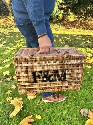 Genuine Fortnum And Mason (F&M) Picnic Large Hamper - Image 1 of 4