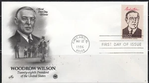 US Scott #2218i "Woodrow Wilson", FDC - Picture 1 of 1