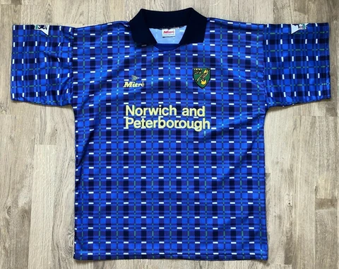 FC NORWICH CITY 1994 1995 1996  AWAY FOOTBALL JERSEY SOCCER SHIRT VINTAGE Cover