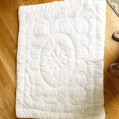 Manta acolchada vintage para cuna de bebé con cremallera banderín saco de dormir gatitos bicicletas Foto 1 de 4