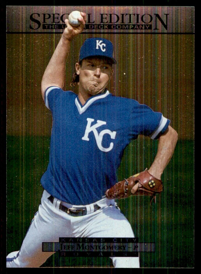1995 Upper Deck Special Edition Jeff Montgomery Kansas City Royals #188 - Image 1 of 2