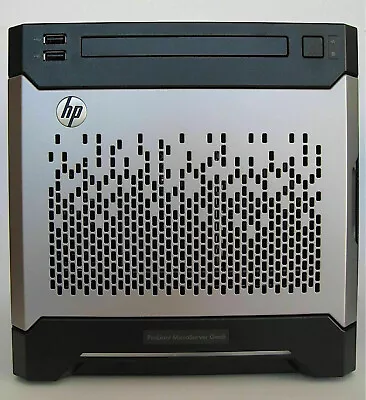 HP ProLiant MicroServer Gen8, Intel Xeon E3-1220 v2, 16 GB ECC RAM, ADV ILO - Bild 1 von 3