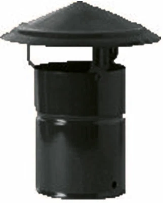 SMALBO FUMAIOLO FISSO D.12CM TUBO STUFA NERO OPACO