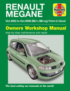 NUEVO - Manual Haynes 4284 - Renault Megane, 2002 a 2008, gasolina y diésel - Imagen 1 de 1