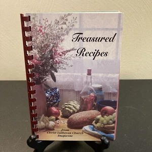 Christ Lutheran Church Duquesne City PA Recipe Cookbook Pittsburgh Community - Picture 1 of 8