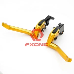 Palancas de embrague de freno rombo plegables 5D Aniti para Tre-K 1130/Amazonas 07-15 GLD - Imagen 1 de 12