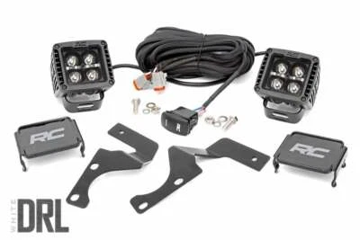 Kit de parabrisas Rough Country para Toyota 2" LED Lwr 14-20 serie 4 corredores negro Foto 1 de 4