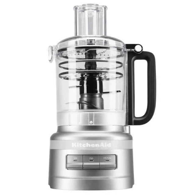 KitchenAid KFP0919CU 9 Cup Plus Food Processor - Contour Silver