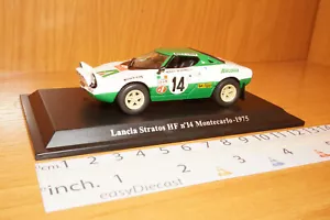 LANCIA STRATOS HF N14 MONTECARLO 1975 1:43 MUNARI-MANNUCCI ALITALIA AGIP PIRELLI - Bild 1 von 1