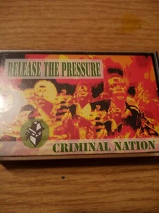 Criminal Nation Released The Pressure Cassette Tape Single 1991 Tested Works - Picture 1 of 5