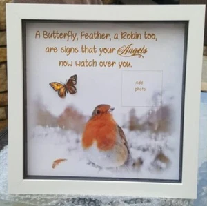 Butterfly, Robin, Feather, Angels Frame - add a photo - Picture 1 of 1