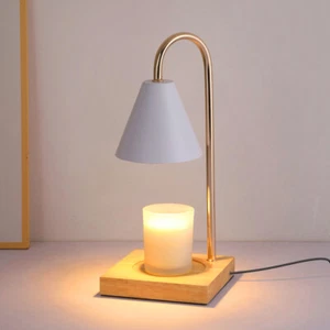 Aromatherapy Melting Wax Lamp Dimmable Night Light Table Candle Warmer Lamp NEW - Picture 1 of 14