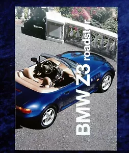 BMW Z3 Roadster Prospekt 2.1996...... Roadster 1.8; 1.9; 2.8; M Roadster - Picture 1 of 8