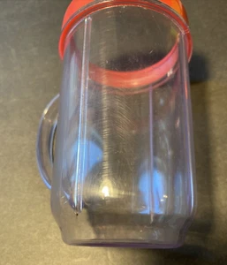 Magic Bullet MB1001 Replacement Large Cup with Orange Ring – OEM Blender Part - Picture 1 of 5