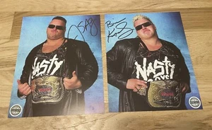 PWC The Nasty Boys BRIAN KNOBS & JERRY SAGS Autographed 8X10 w/PWT COA - Picture 1 of 1