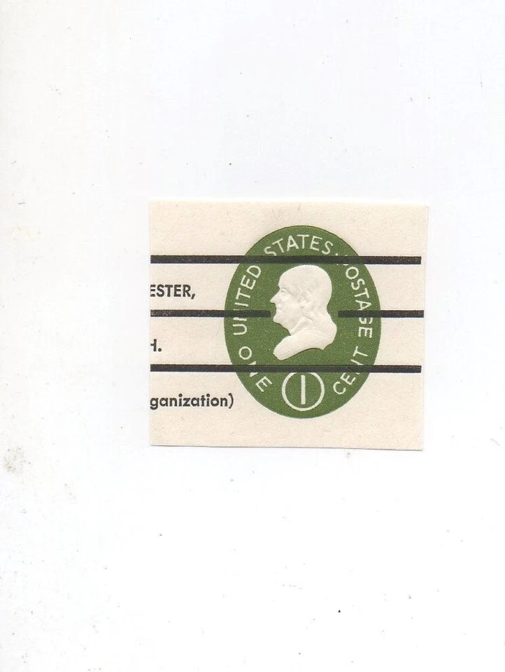 United States used cut square U523b lot a - Image 1 of 2