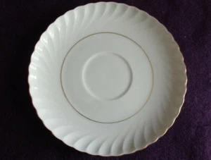 Tettau, Königlich pr. Tettau, Annette, Princess? 1 Untertasse,Porzellan,Goldrand - Bild 1 von 5