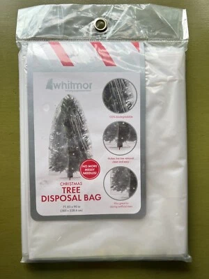 Whitmor Christmas Tree Disposal Garbage or Storage Bag 72.83" x 90" LARGE! - Image 1 of 2