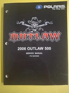 2006 Polaris OEM Outlaw 500 Service Manual P/N 9920566 - Picture 1 of 3