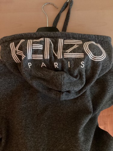 kenzo hoodie Taglia S colore grigio condizioni: come nuova