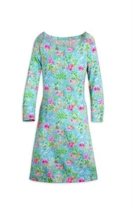 2022 Disney Parks x Lilly Pulitzer Sophie Long Sleeve Dress For Women S Small - Picture 1 of 1