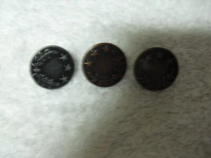 Jeans Knöpfe 2 Stück 18mm altsilber/altkupfer/altgold zum schlagen Restposten!!! - Bild 1 von 4