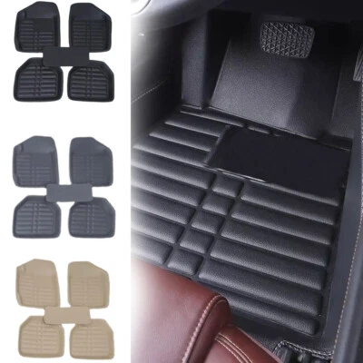 Juego de 5 alfombrillas de cuero para BMW para todo tipo de clima de alta resistencia Foto 1 de 4