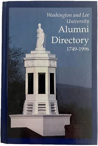 1996 WASHINGTON AND LEE UNIVERSITY ALUMNI DIRECTORY, LEXINGTON, VA, 644 PAGES - Picture 1 of 4