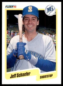 1990 Fleer Update Jeff Schaefer Baseball Cards #U-120 - Picture 1 of 2
