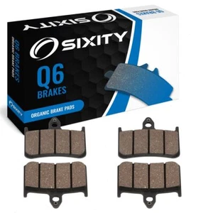 Front Organic Brake Pads 1993-1994 Honda CBR 900 RR Fireblade Set Full Kit ee - Picture 1 of 8
