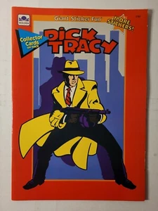 DICK TRACY STICKER FUN Activity Book (1990 Golden) - Picture 1 of 3