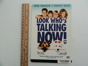 LOOK WHO'S TALKING NOW - JOHN TRAVOLTA - BLOCKBUSTER VIDEO BACKER CARD 5"X8" - Bild 1 von 3