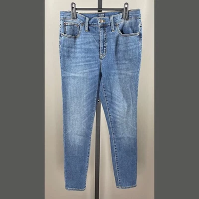 NUEVO J Crew Jeans Mujer 29 Azul Denim Ajustado Preppy Informal Clásico Foto 1 de 4
