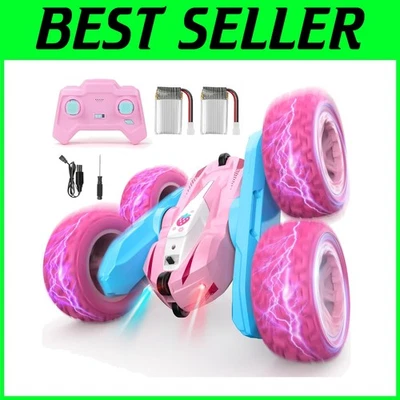 Remote Control Stunt Car with LED Headlights - Perfect for Outdoor Play - Image 1 of 4