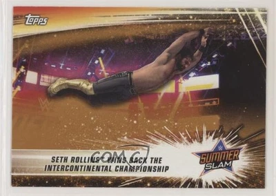 2019 WWE Summerslam Bronze Seth Rollins Wins the Intercontinental Championship - Image 1 of 2