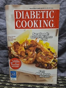 Diabetic Cooking Magazine March/April 2006 Vol 1 No. 44 Cookbook Recipes - Bild 1 von 8