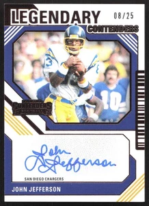 2024 Panini Contenders #LC-JJN John Jefferson Legendary Autographs Bronze - Picture 1 of 2