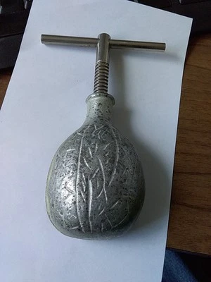 Vintage Cast Iron Metal Walnut Pecan Nut Cracker Screw Type - Image 1 of 2