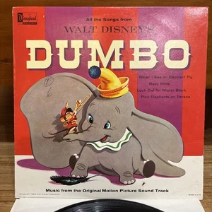 Walt Disney's Dumbo 1959 Original Movie Soundtrack (Vinyl LP, 1970 DQ 1204) - Picture 1 of 5