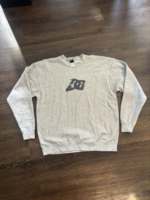 Sudadera para hombre DC Skateboard años 90 talla XL en color gris hecha en EE. UU. Foto 1 de 4