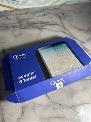 QLink Scepter 8 Tablet - Android 11 -16GB ROM - 1GB RAM - 8" Screen - Wifi - Image 1 of 3