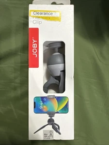 JOBY HandyPod Clip Tripod Cell Phone Mount Foldable Table Top Grey Vlog Camera - Picture 1 of 3