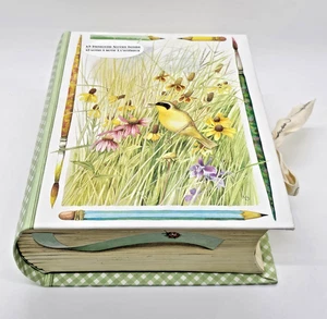 Vtg Marjolein Bastin Hallmark 15 Note Cards w/Envelopes New In Book Style Box - Picture 1 of 13