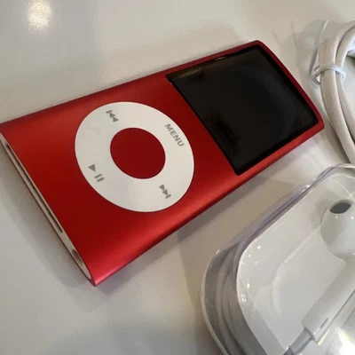 🎁Nuevo Apple iPod Nano 4ta Generación 4GB 8GB Walkman Reproductores Mp3 Batería Nueva Foto 1 de 4