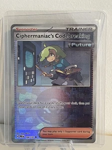 Pokemon TCG Ciphermaniac's Codebreaking 104/131 Prismatic Evolution Pokeball - Picture 1 of 5
