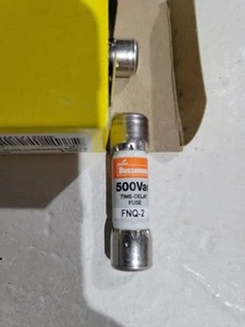 10 neue Bussmann FNQ-2 AMP Sicherungen 600 Volt - Bild 1 von 2