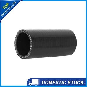 Universal 40mm ID Auto Universal Schwarz Hohe Leistung Gerade Silikon Schlauch - Bild 1 von 6